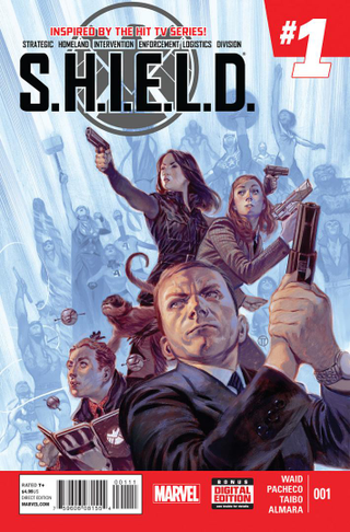 Illustration for article titled In The First SHIELDÂ Comic, Coulson and Crew Meet All the Marvel Heroes